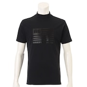 (メンズ)モックネック ゴルフ 半袖Tシャツ G FLAG HIGHNECK BRG253M06