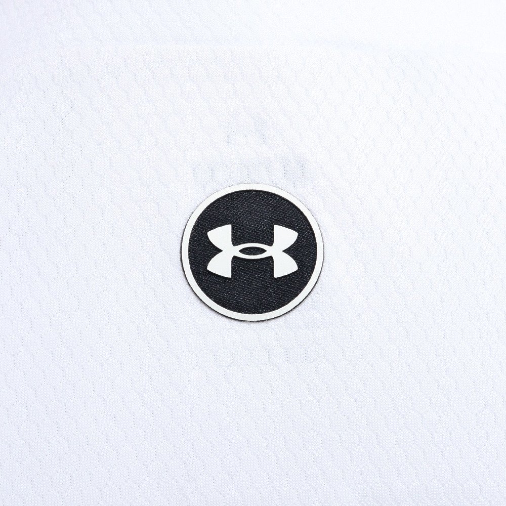 アンダーアーマー（UNDER ARMOUR）（メンズ）ゴルフウェア 接触冷感 ドライブ クール プロ モックネック 半袖シャツ 6012528 100
