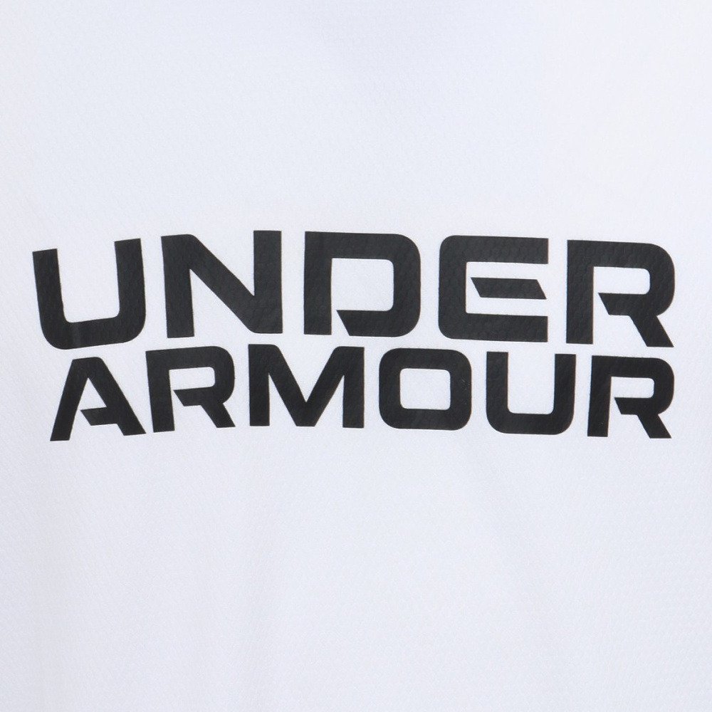 アンダーアーマー（UNDER ARMOUR）（メンズ）ゴルフウェア 接触冷感 ドライブ クール プロ モックネック 半袖シャツ 6012528 100