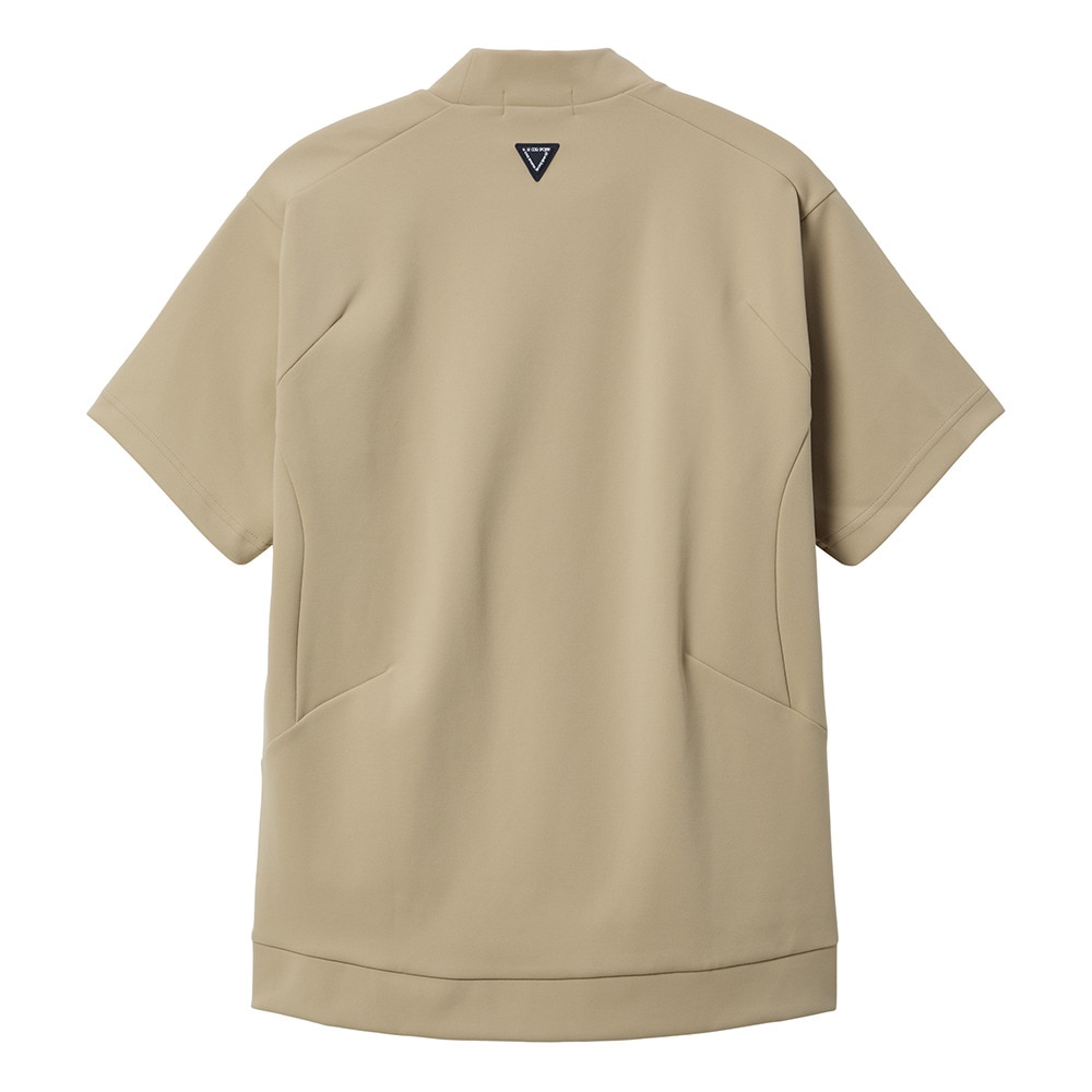 ルコックスポルティフ（lecoqsportif）（メンズ）モックネック ゴルフ 半袖 モックネックシャツ LG5FHS50M BG00