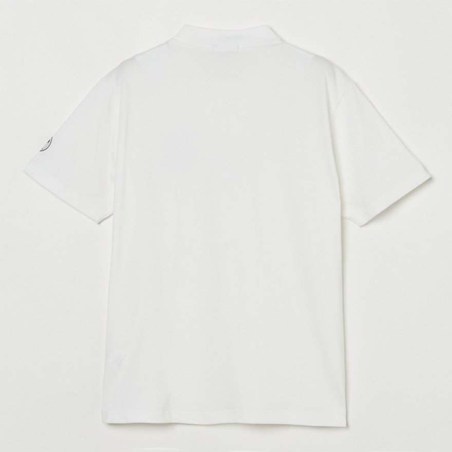 ロサーセン（ROSASEN）（メンズ）ゴルフウェア 吸水速乾 ベアカノコ 半袖モックネックシャツ 044-25343-26SS-004