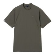 (メンズ)ゴルフ ディンプルメッシュ半袖モックネックシャツ 044-25545-26SS