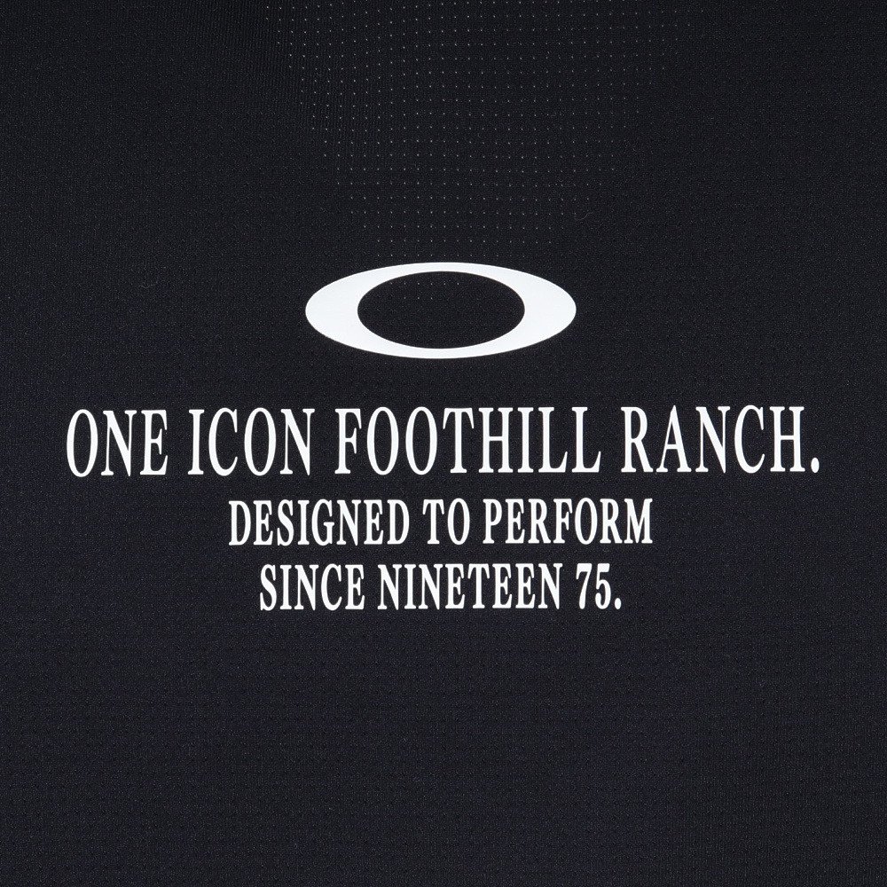 オークリー（OAKLEY）（メンズ）ゴルフウェア 吸汗速乾 SYNC PACK SCAPULA モックネック 半袖Tシャツ FOA409094-021