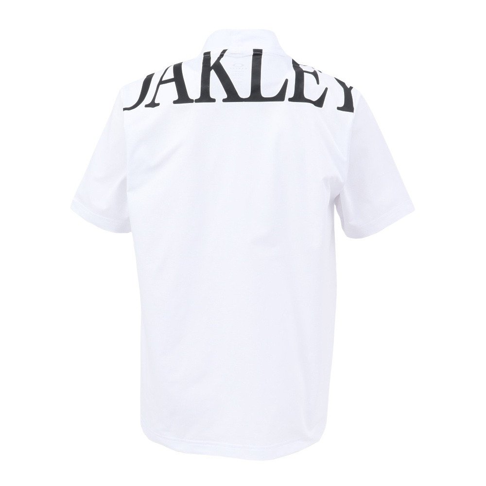 オークリー（OAKLEY）（メンズ）ゴルフウェア 吸汗速乾 SYNC PACK SCAPULA モックネック 半袖Tシャツ FOA409094-100