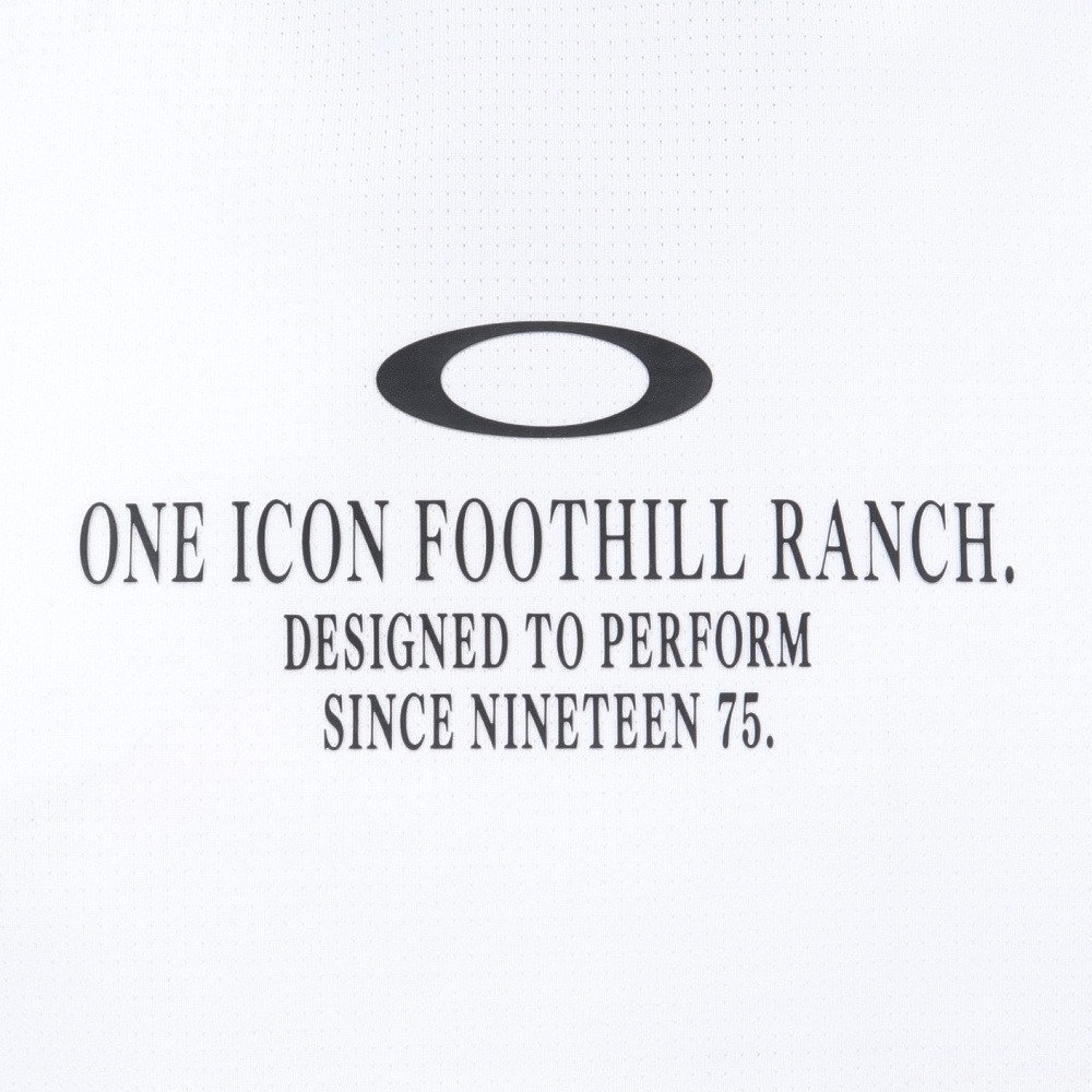 オークリー（OAKLEY）（メンズ）ゴルフウェア 吸汗速乾 SYNC PACK SCAPULA モックネック 半袖Tシャツ FOA409094-100