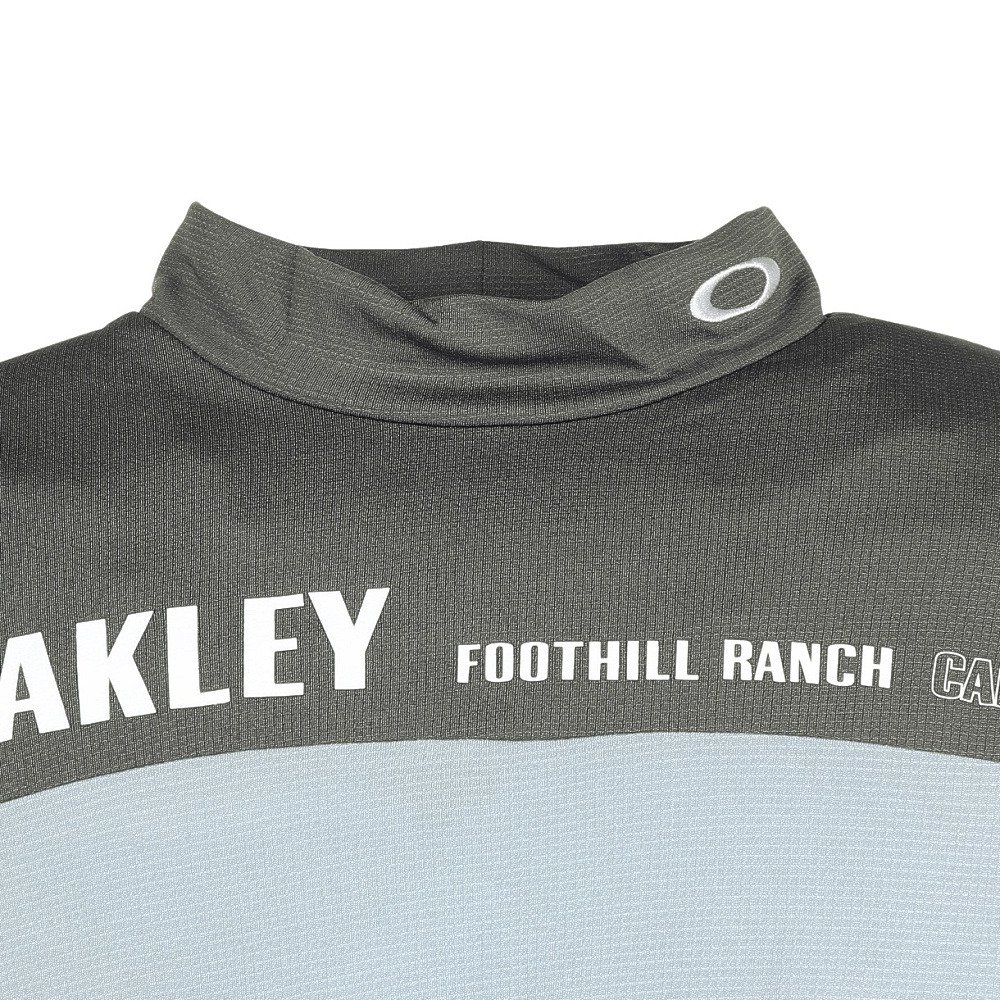 オークリー（OAKLEY）（メンズ）ゴルフウェア 吸汗速乾 接触冷感 LASTING 半袖 モックネックシャツ FOA409096-6D2
