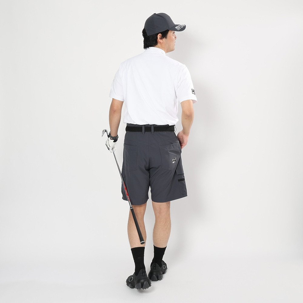 オークリー（OAKLEY）（メンズ）ゴルフウェア 吸汗速乾 モックネック 半袖 STALWART GORP シャツ FOA409158-100