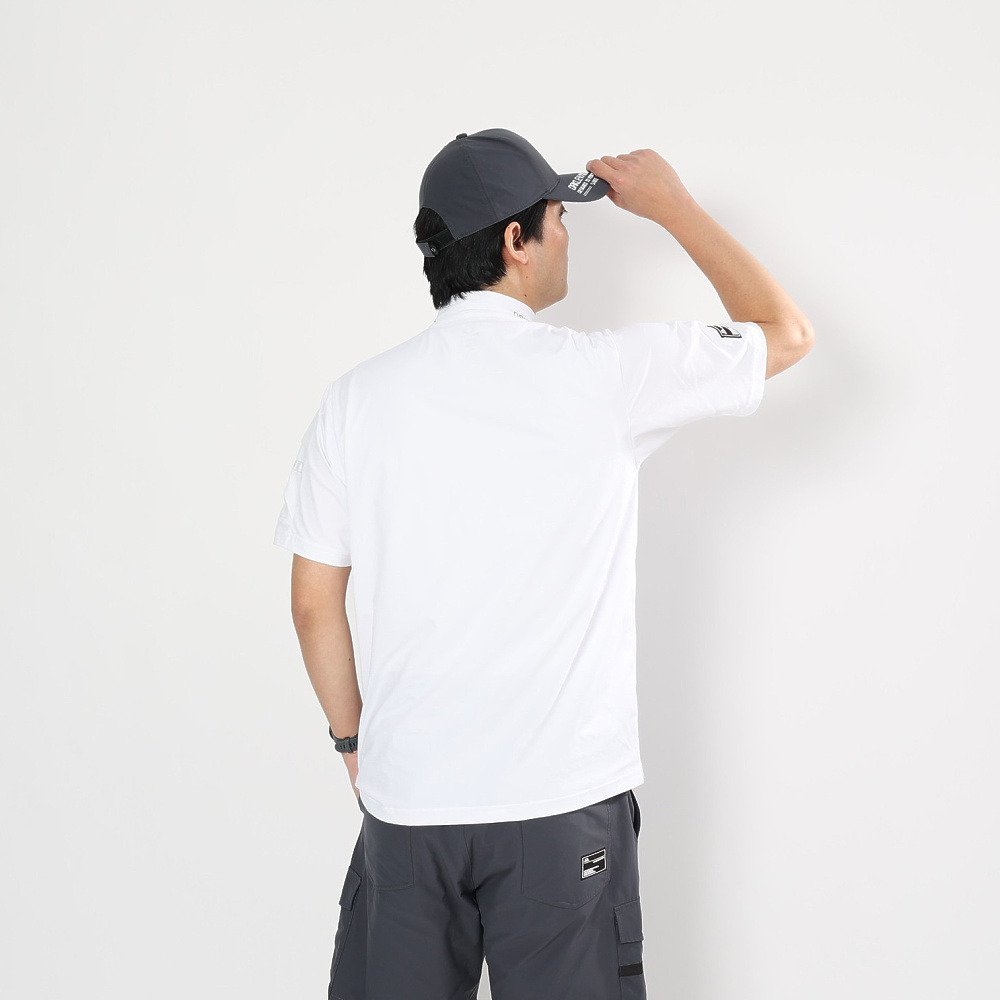 オークリー（OAKLEY）（メンズ）ゴルフウェア 吸汗速乾 モックネック 半袖 STALWART GORP シャツ FOA409158-100