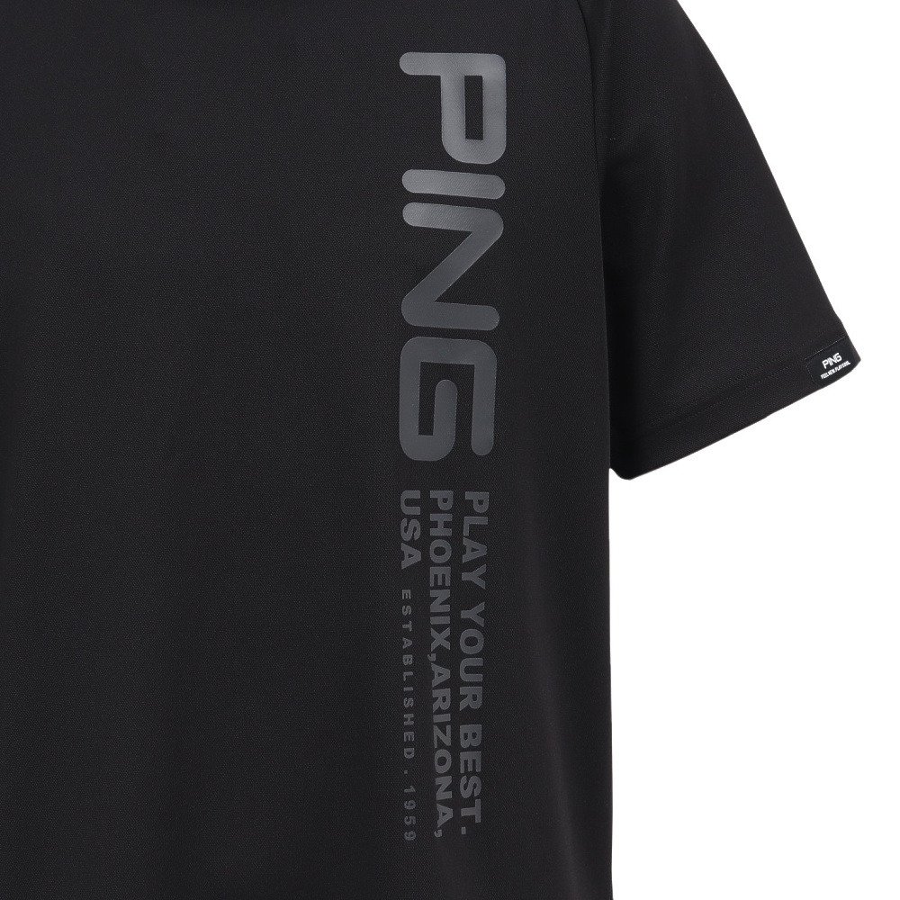 ピン（PING）（メンズ）ゴルフウェア 吸水速乾 モックネック