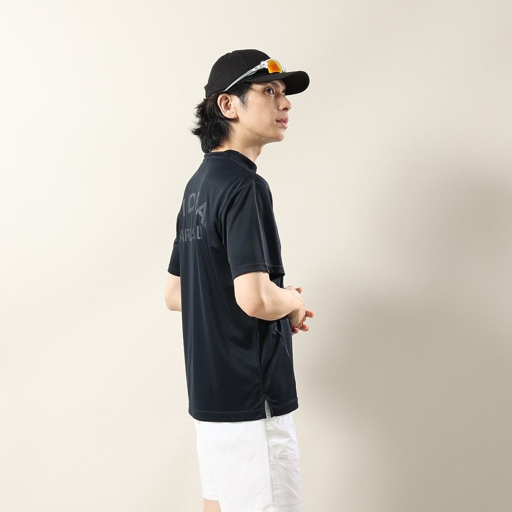 フィドラ（FIDRA）（メンズ）ゴルフウェア 吸汗速乾 モックネック 半袖