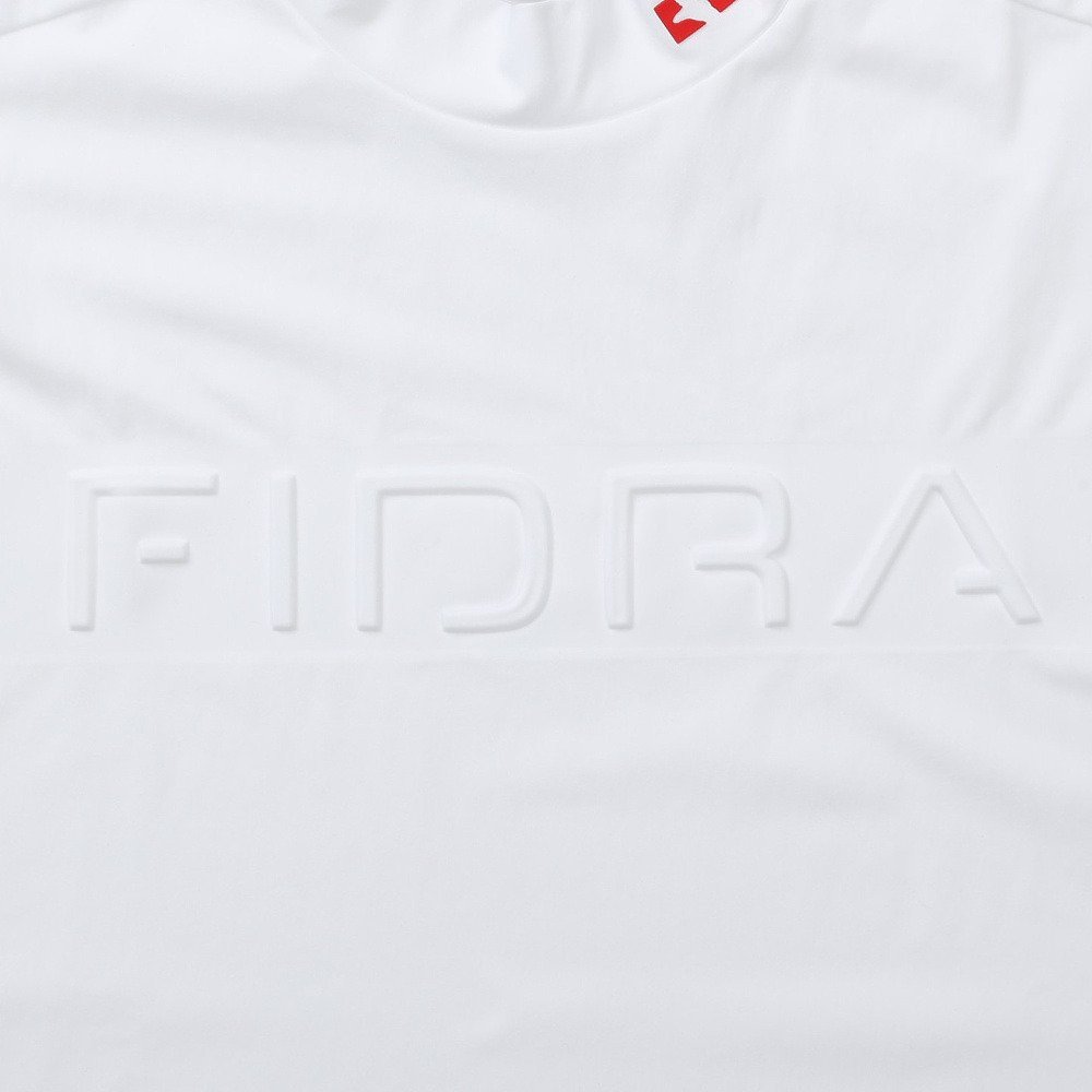 フィドラ（FIDRA）（メンズ）ゴルフウェア 半袖 吸汗速乾 モックネックシャツ FV5RTG20 WHT