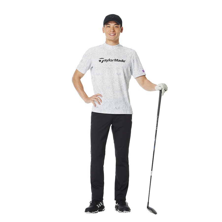 テーラーメイド（TAYLORMADE）（メンズ）モックネック ゴルフ 半袖