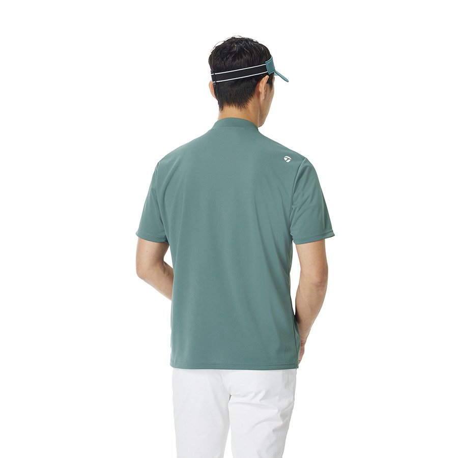 テーラーメイド（TAYLORMADE）（メンズ）ゴルフウェア 半袖 モックネック BEYOND DRIVEN M24006-TL746