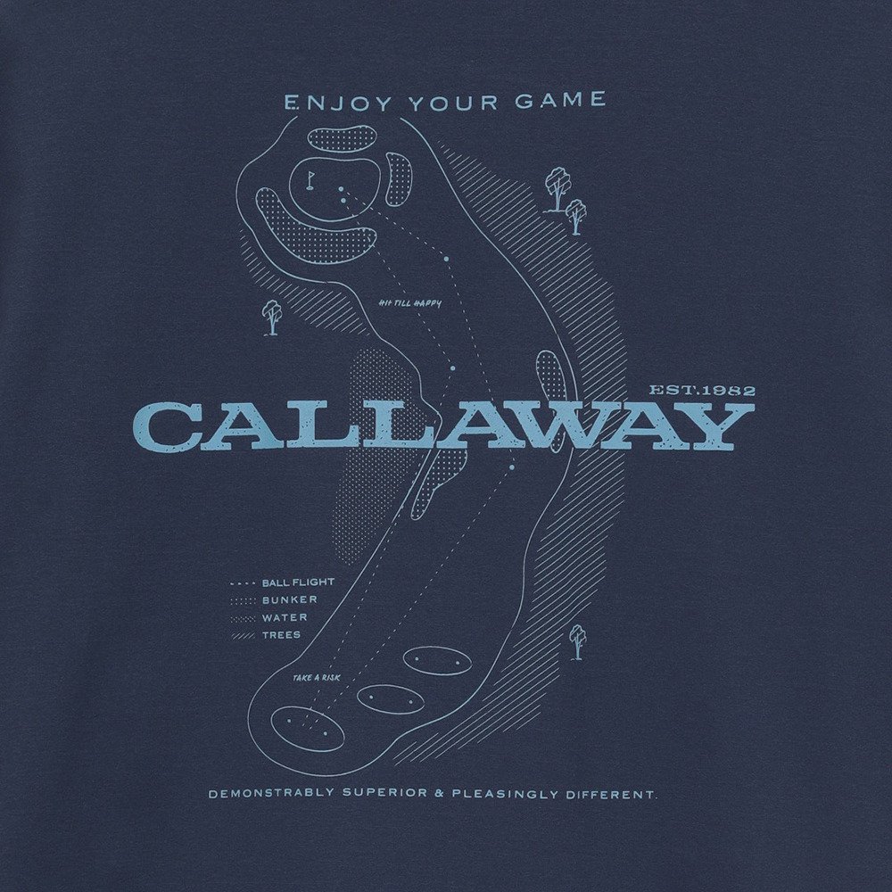 キャロウェイ（CALLAWAY）（メンズ）ゴルフウェア モックネック マイナス3℃裏クールリラックス半袖モックネック C26134120-1120