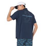 モックネック ゴルフ 半袖 メンズ マイナス3℃裏クールリラックス半袖モックネック C26134120