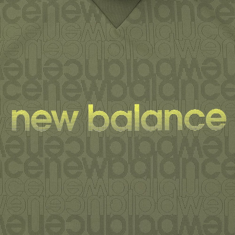 ニューバランス（new balance）（メンズ）ゴルフウェア 半袖 モックネック シャツ 012-6166005-180
