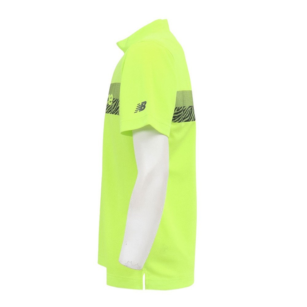 ニューバランス（new balance）（メンズ）ゴルフウェア モックネック 半袖シャツ 012-6166011-061