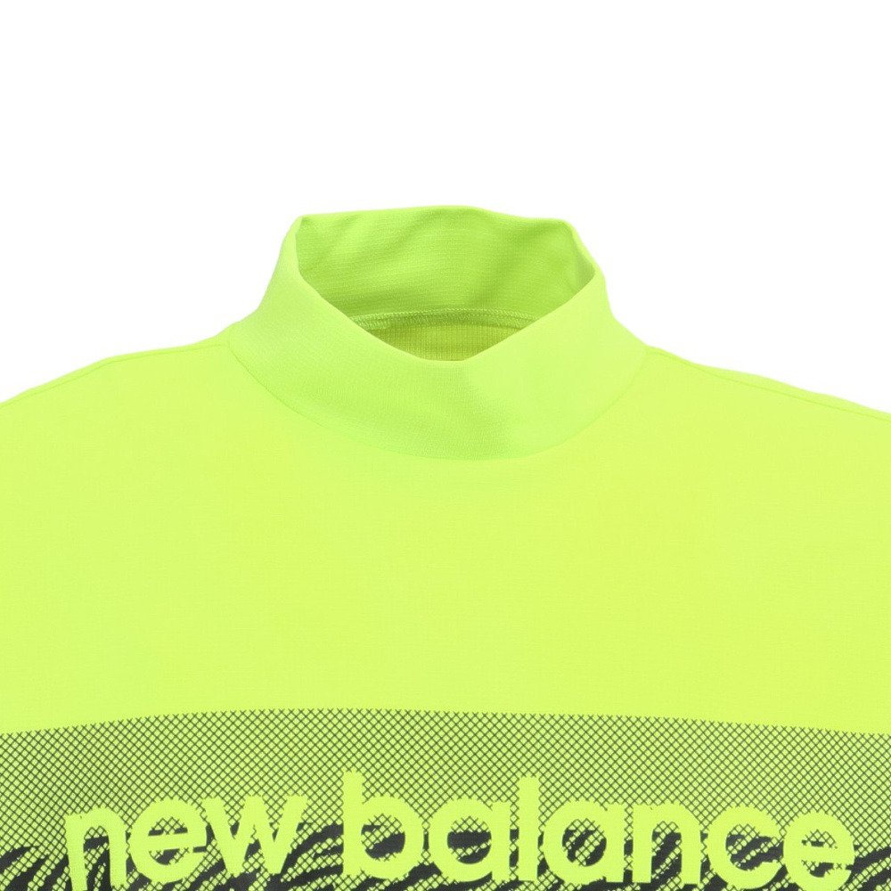 ニューバランス（new balance）（メンズ）ゴルフウェア モックネック 半袖シャツ 012-6166011-061