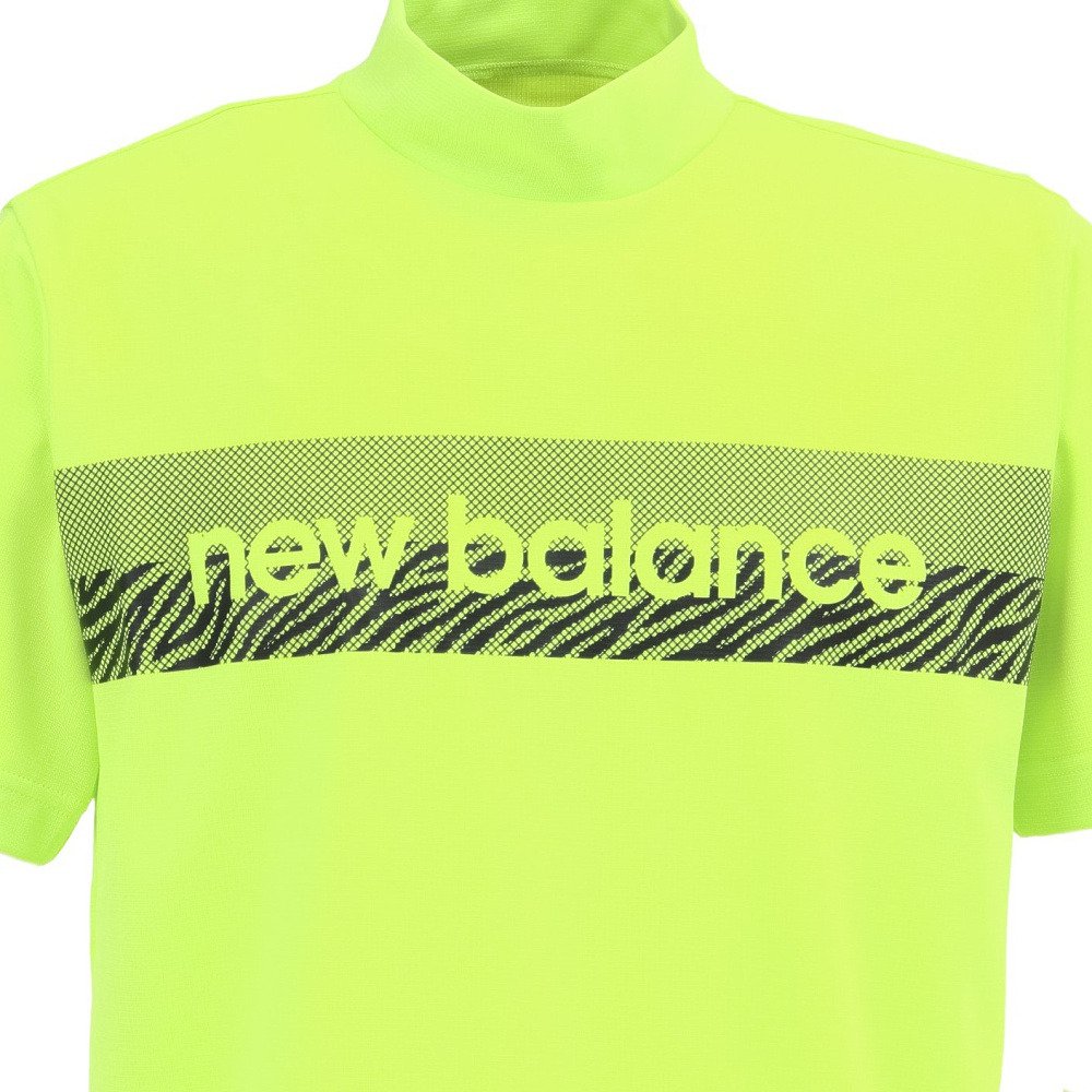 ニューバランス（new balance）（メンズ）ゴルフウェア モックネック 半袖シャツ 012-6166011-061