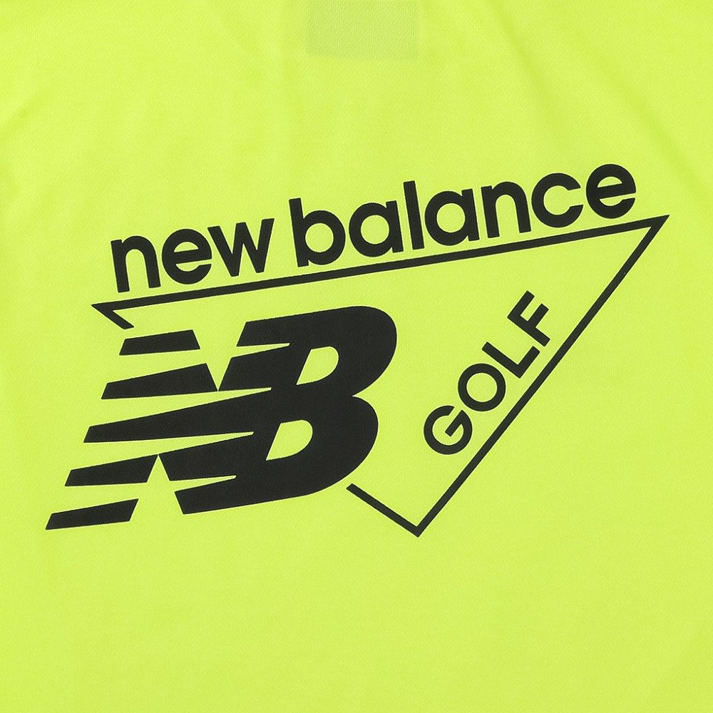 ニューバランス（new balance）（メンズ）ゴルフウェア 半袖 モックネック シャツ 012-6166015-061