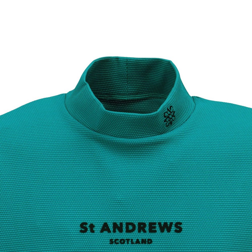セントアンドリュース（ST.ANDREWS）（メンズ）モックネック ゴルフ