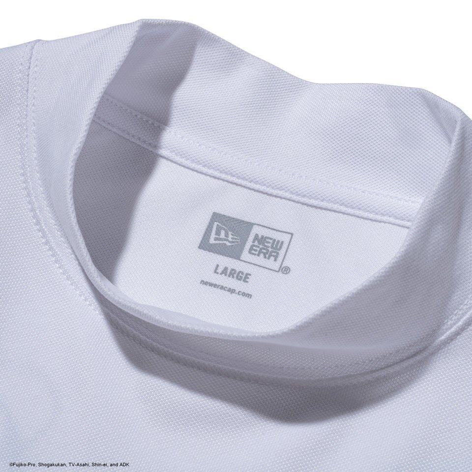 ニューエラ（NEW ERA）（メンズ、レディース）ゴルフウェア モックネック 鹿の子 ミッドネック Tシャツ ドラえもん 半袖Tシャツ 14935372