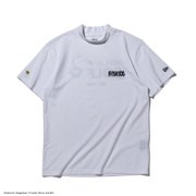 (メンズ、レディース)モックネック ゴルフ 鹿の子 ミッドネック Tシャツ ドラえもん 半袖Tシャツ 1493537