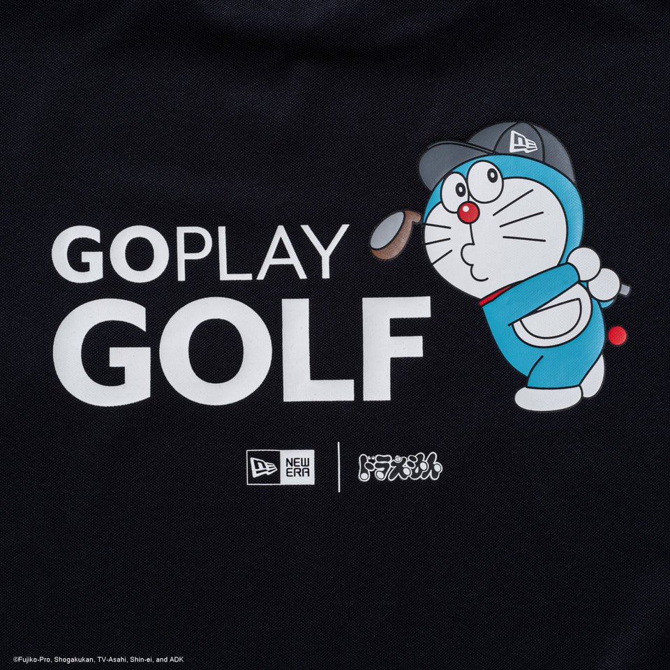 ニューエラ（NEW ERA）（メンズ、レディース）ゴルフウェア モックネック 鹿の子 ミッドネック Tシャツ ドラえもん 半袖Tシャツ 14935373