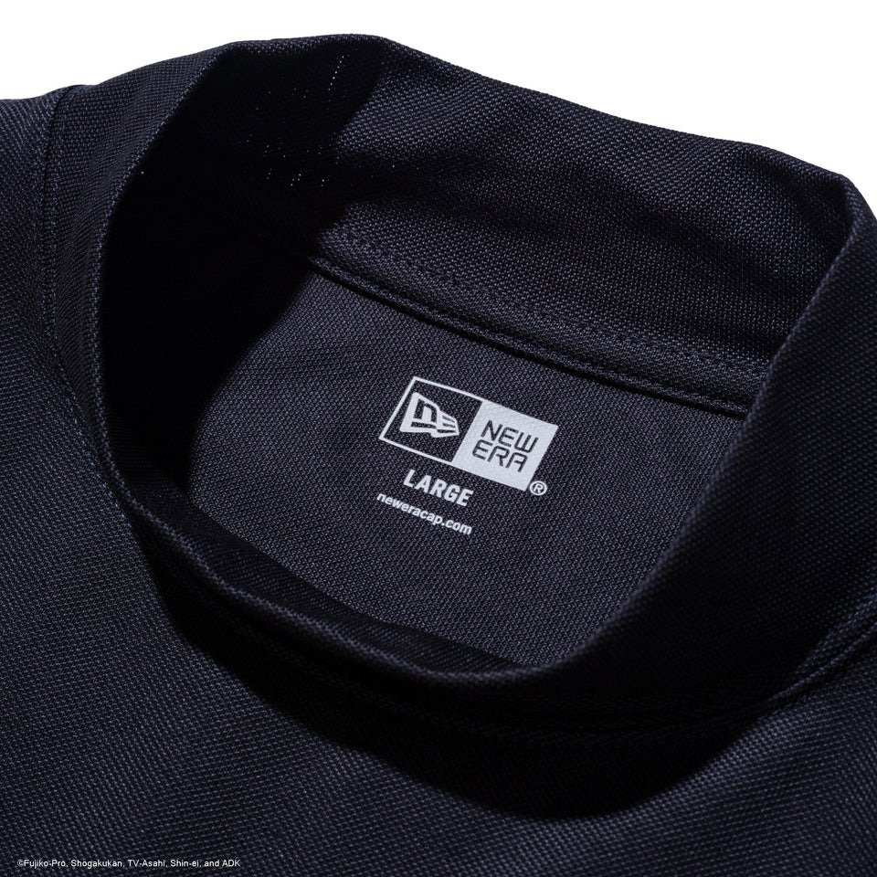 ニューエラ（NEW ERA）（メンズ、レディース）ゴルフウェア モックネック 鹿の子 ミッドネック Tシャツ ドラえもん 半袖Tシャツ 14935373