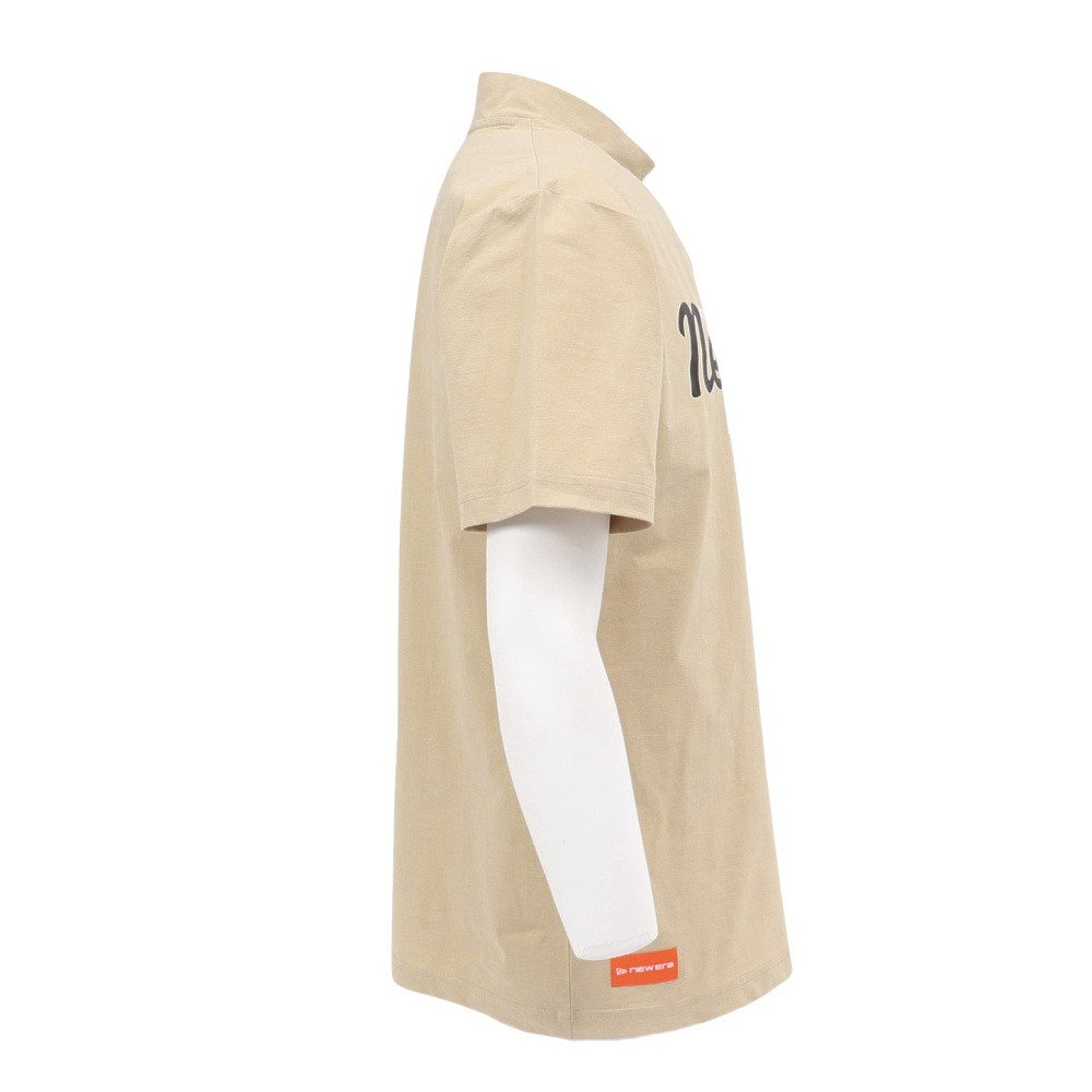 ニューエラ（NEW ERA）（メンズ）ゴルフウェア 吸汗速乾 モックネック UTLTY MDNK 半袖Tシャツ BG 15124821