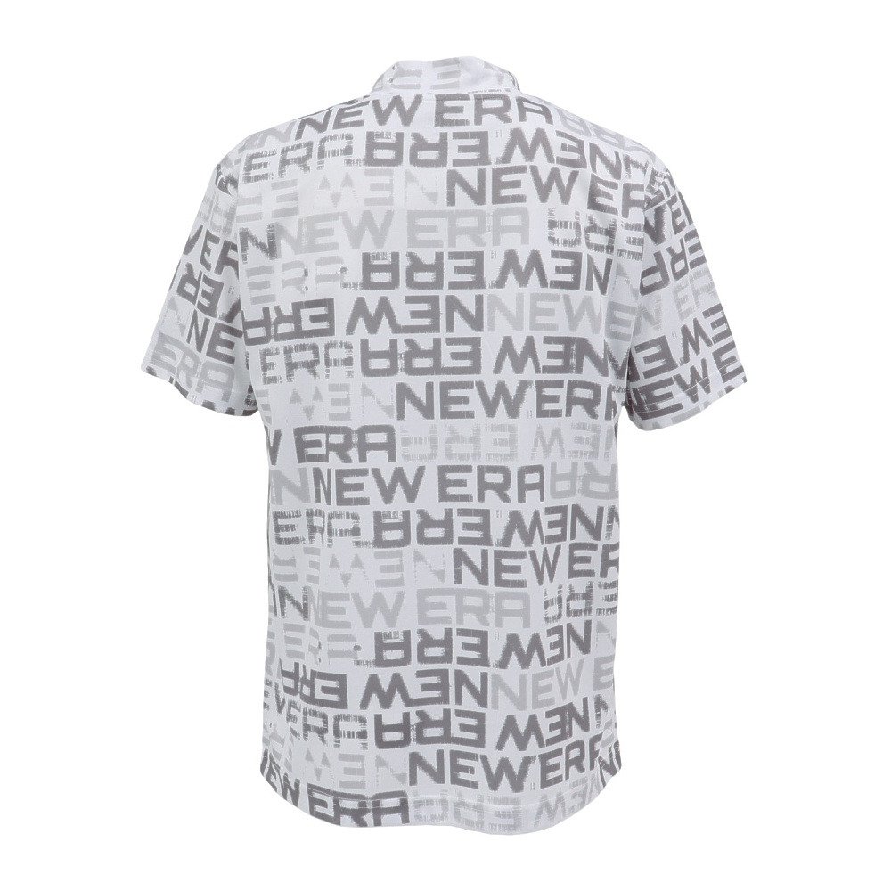 ニューエラ（NEW ERA）（メンズ）ゴルフウェア 吸汗速乾 モックネック MDNK STNCL 半袖Tシャツ WT 15124822
