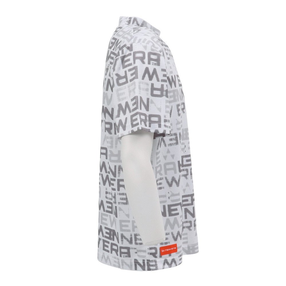 ニューエラ（NEW ERA）（メンズ）ゴルフウェア 吸汗速乾 モックネック MDNK STNCL 半袖Tシャツ WT 15124822