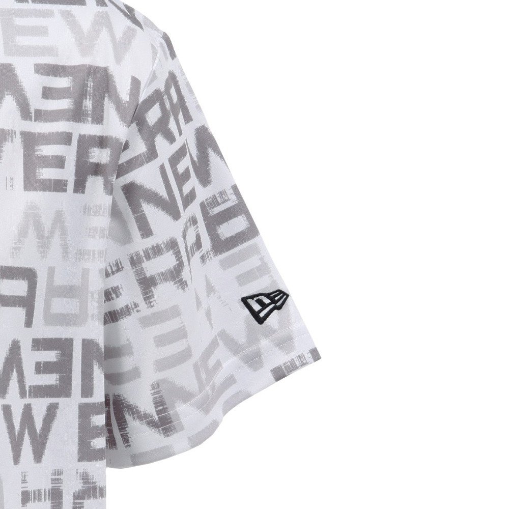 ニューエラ（NEW ERA）（メンズ）ゴルフウェア 吸汗速乾 モックネック MDNK STNCL 半袖Tシャツ WT 15124822