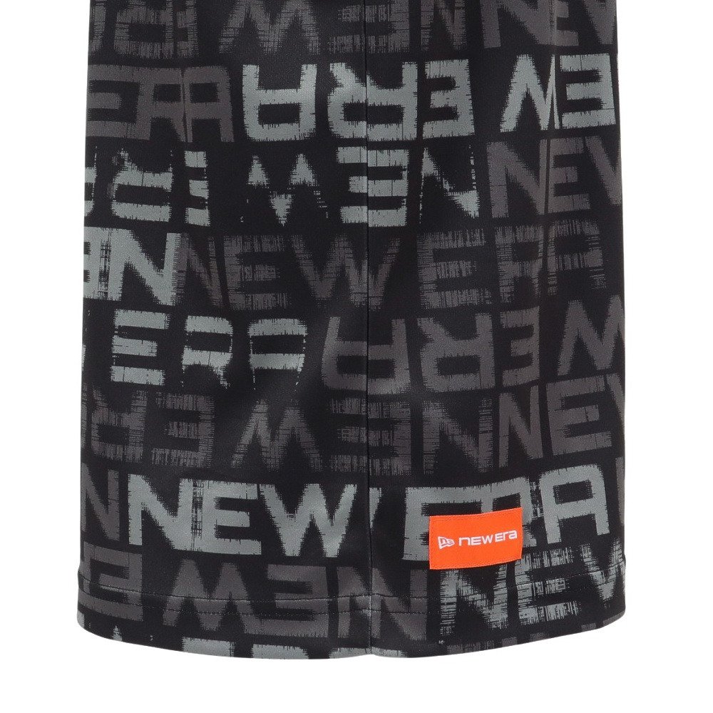 ニューエラ（NEW ERA）（メンズ）ゴルフウェア 吸汗速乾 モックネック MDNK STNCL 半袖Tシャツ BK 15124823