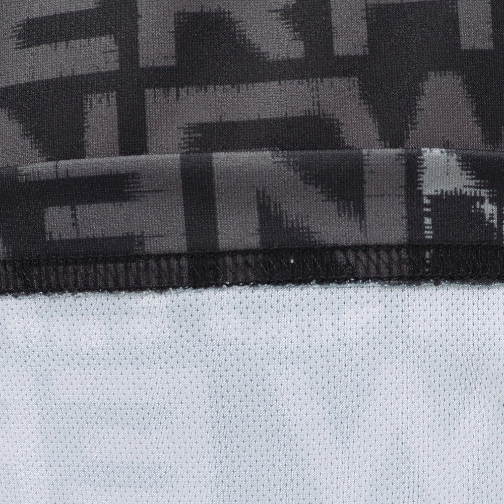 ニューエラ（NEW ERA）（メンズ）ゴルフウェア 吸汗速乾 モックネック MDNK STNCL 半袖Tシャツ BK 15124823