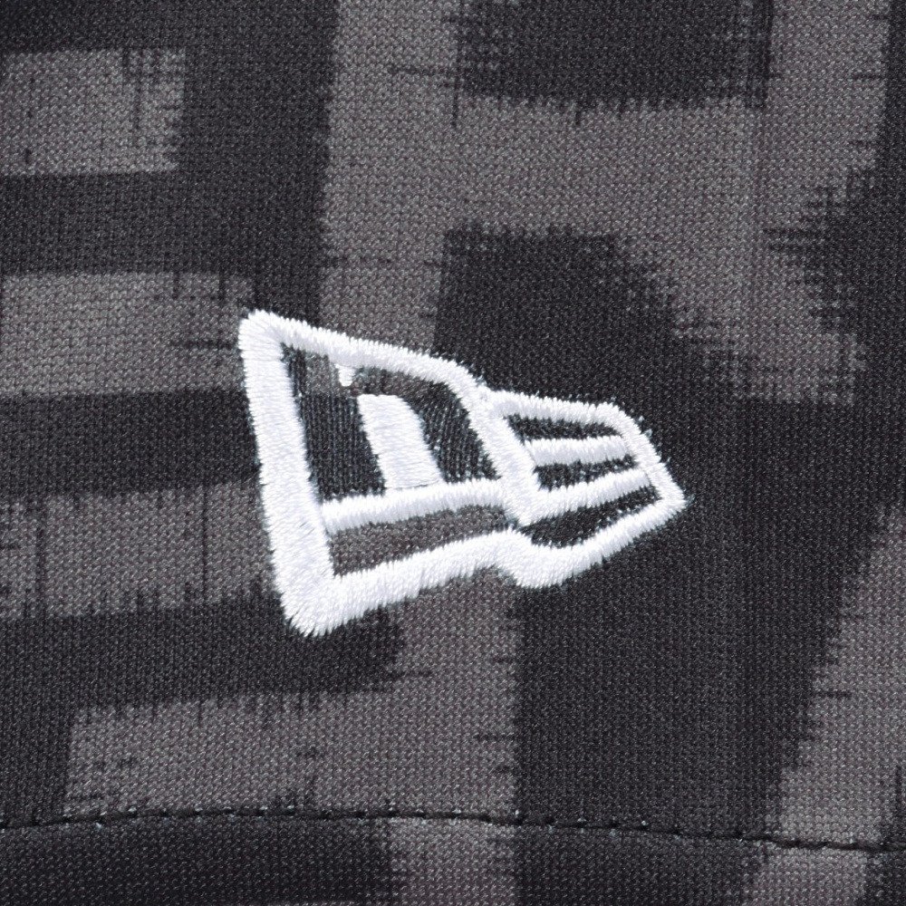 ニューエラ（NEW ERA）（メンズ）ゴルフウェア 吸汗速乾 モックネック MDNK STNCL 半袖Tシャツ BK 15124823