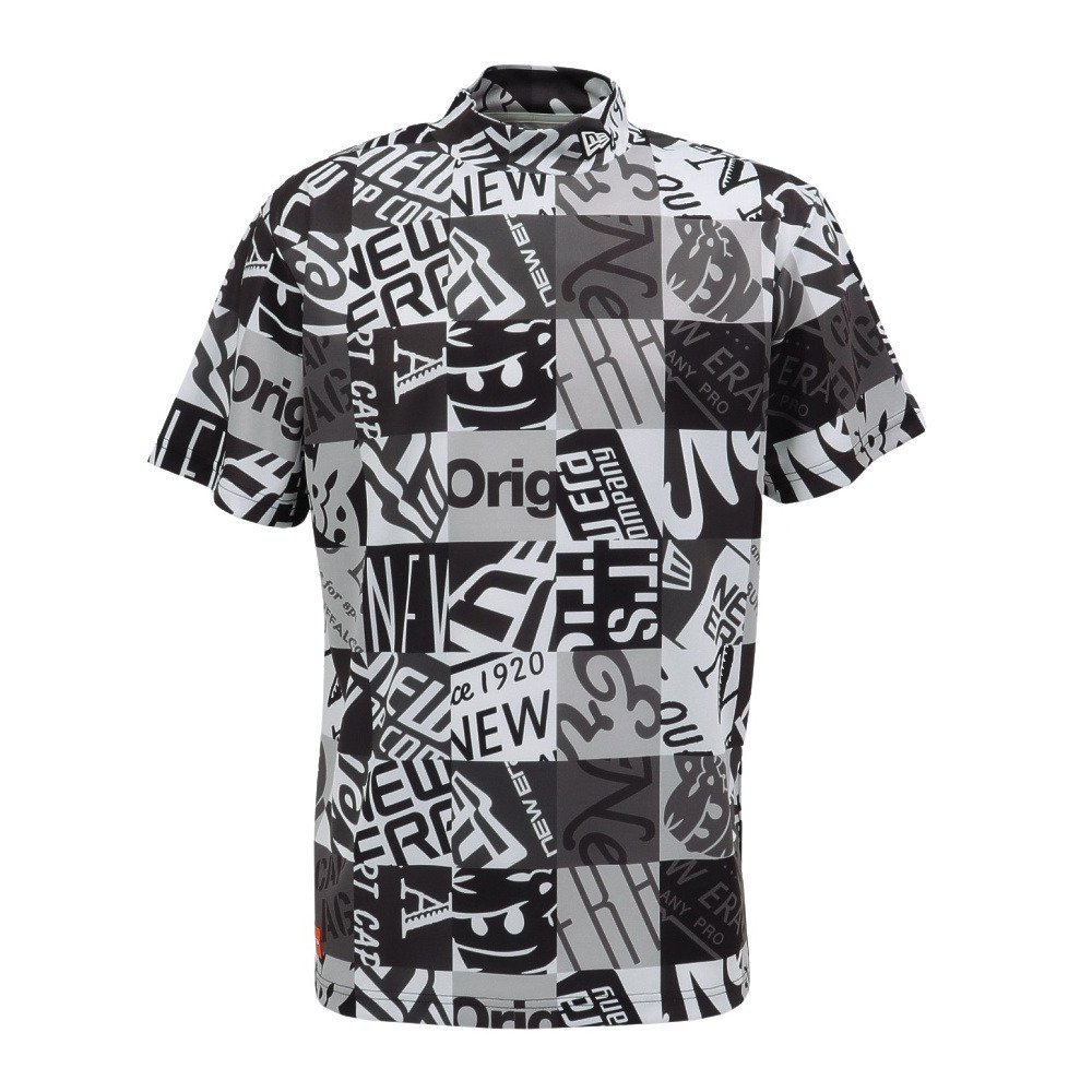 ニューエラ（NEW ERA）（メンズ）モックネック ゴルフ 半袖 メンズ