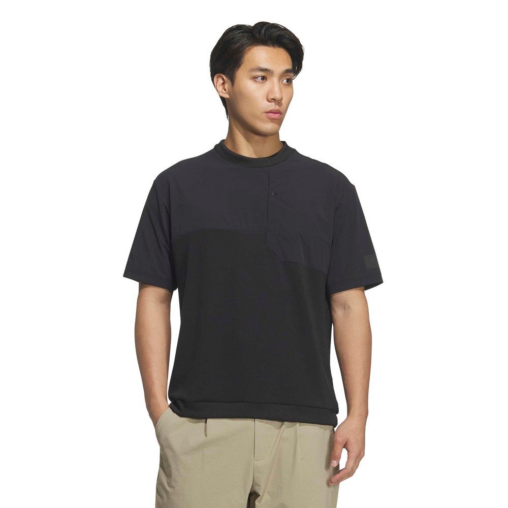 メンズ ゴルフ シャツ ブラック L アディダス（adidas）（メンズ）ゴルフ メンズ クルーネック