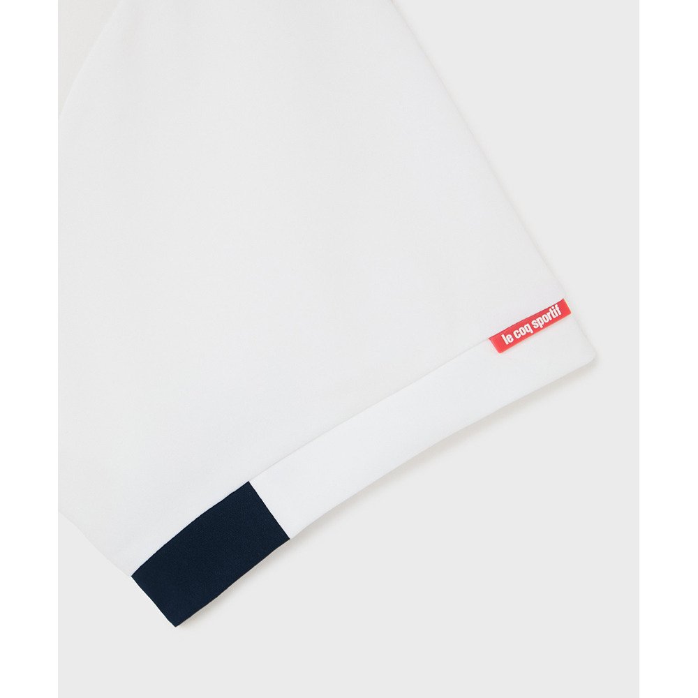 ルコックスポルティフ（lecoqsportif）（メンズ）モックネック ゴルフ 半袖モックネックシャツ LG6SHS51M WH00
