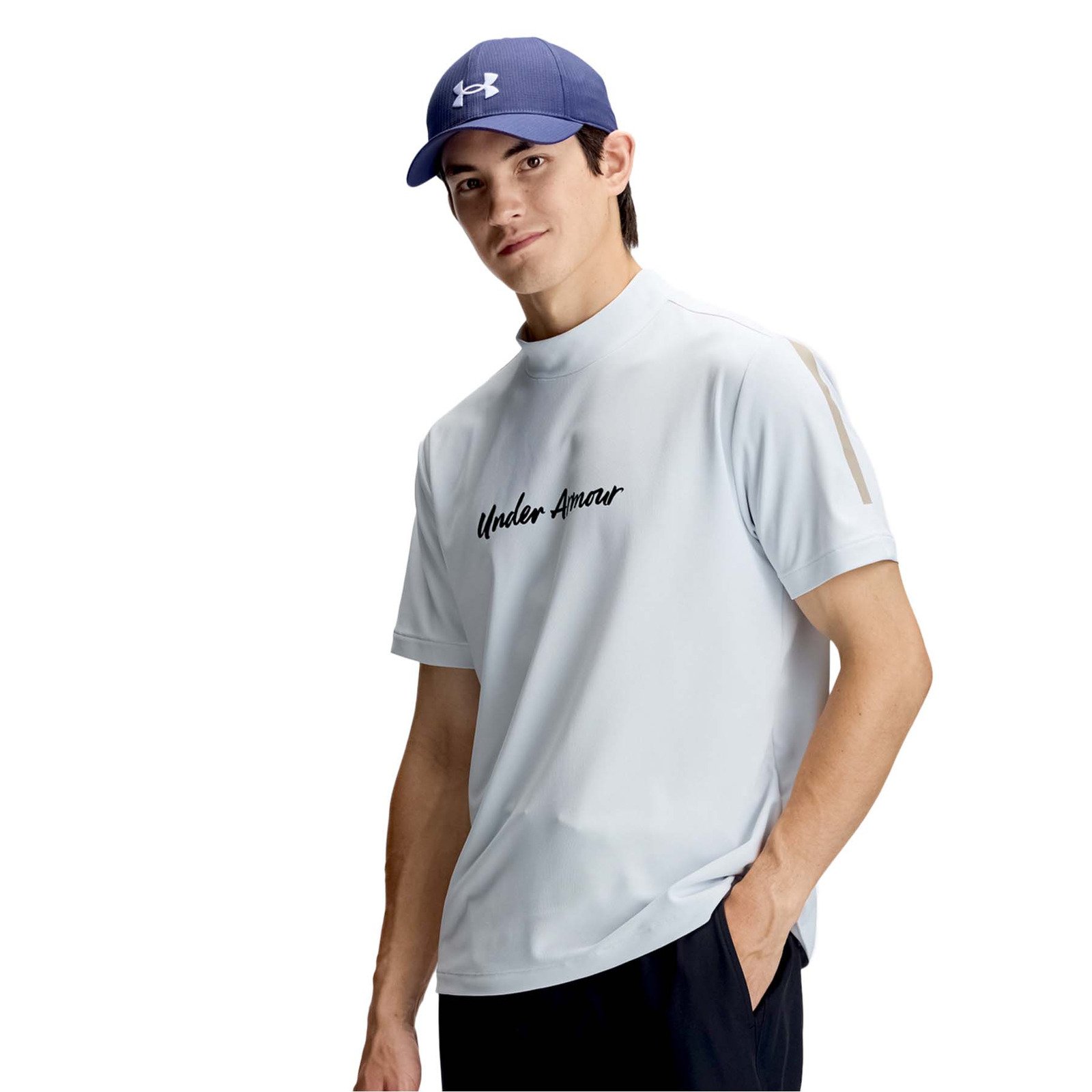 アンダーアーマー（UNDER ARMOUR）（メンズ）モックネック ゴルフ 半袖