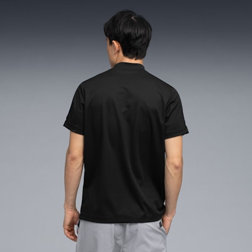 プーマ（PUMA）（メンズ）ゴルフウェア 吸水速乾 ロゴ 半袖 モック
