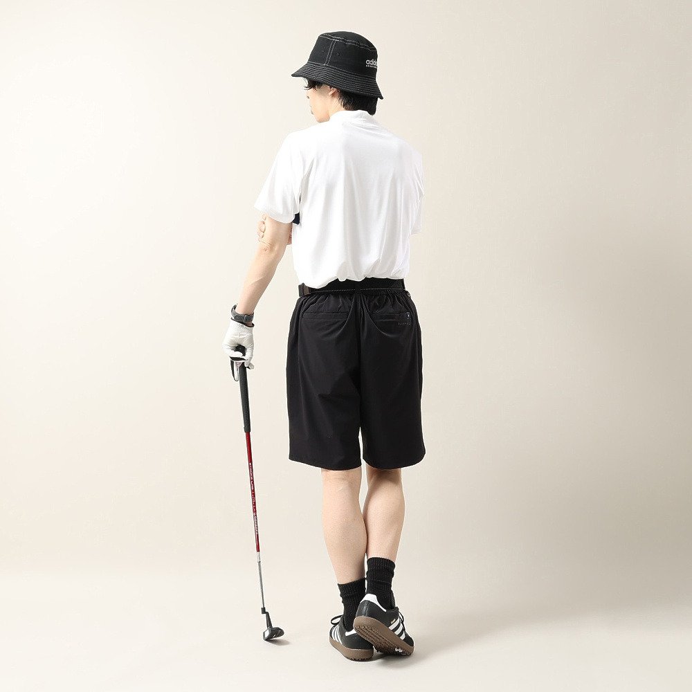 アディダス（adidas）（メンズ）ゴルフウェア 接触冷感 モックネック 半袖 メンズ カラーブロック シャツ OGH94-KM0876 W