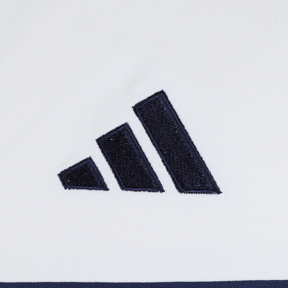 アディダス（adidas）（メンズ）ゴルフウェア 接触冷感 モックネック 半袖 メンズ カラーブロック シャツ OGH94-KM0876 W