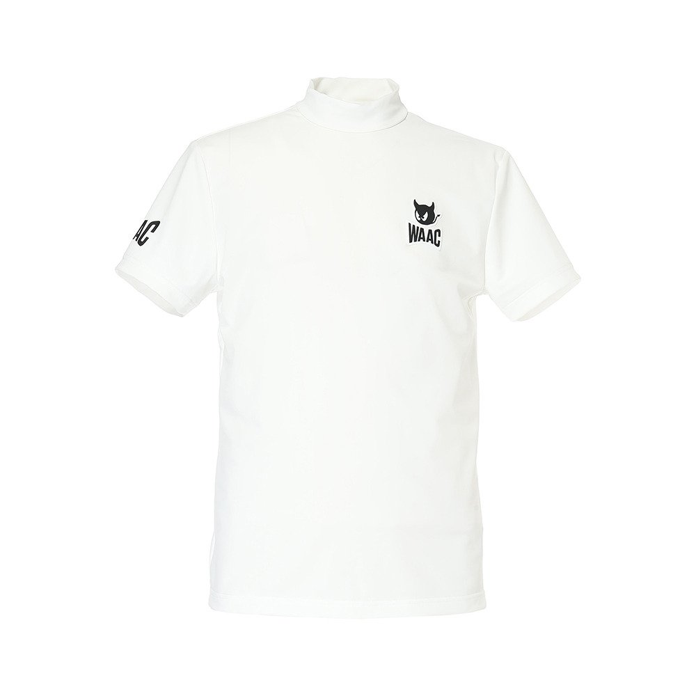ワック（WAAC）（メンズ）ゴルフ 半袖Tシャツ PECO NYLONモックネック