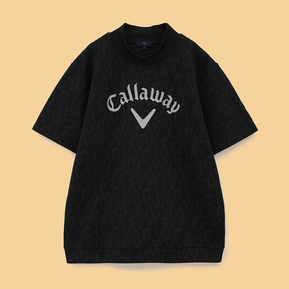 キャロウェイ（CALLAWAY）（メンズ）ゴルフウェア 半袖モックネックスウェット C24217103-1010