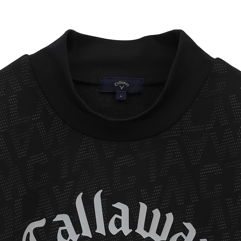キャロウェイ（CALLAWAY）（メンズ）ゴルフウェア 半袖モックネックスウェット C24217103-1010