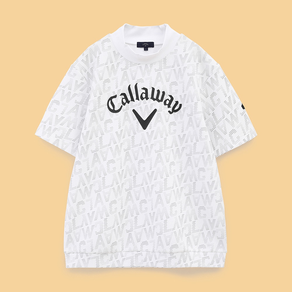 キャロウェイ（CALLAWAY）（メンズ）ゴルフウェア 半袖モックネックスウェット C24217103-1030