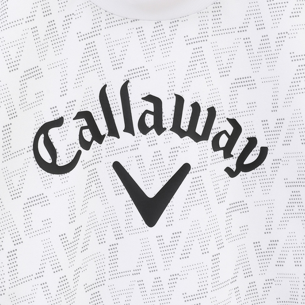 キャロウェイ（CALLAWAY）（メンズ）ゴルフウェア 半袖モックネックスウェット C24217103-1030