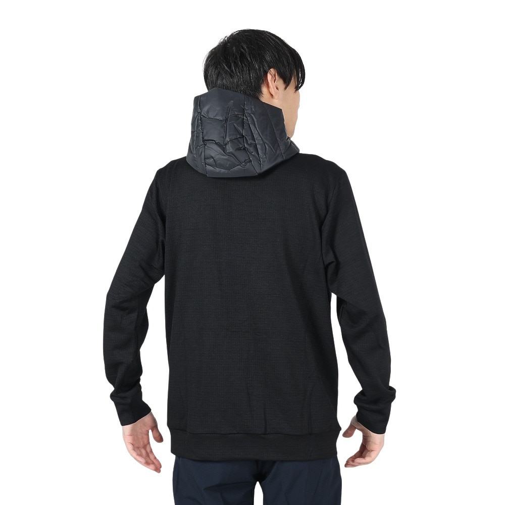 オークリー（OAKLEY）（メンズ）ゴルフウェア 吸汗速乾 フード付き Hybrid Puff Fleece 7.0 ジャケット FOA406912-02E