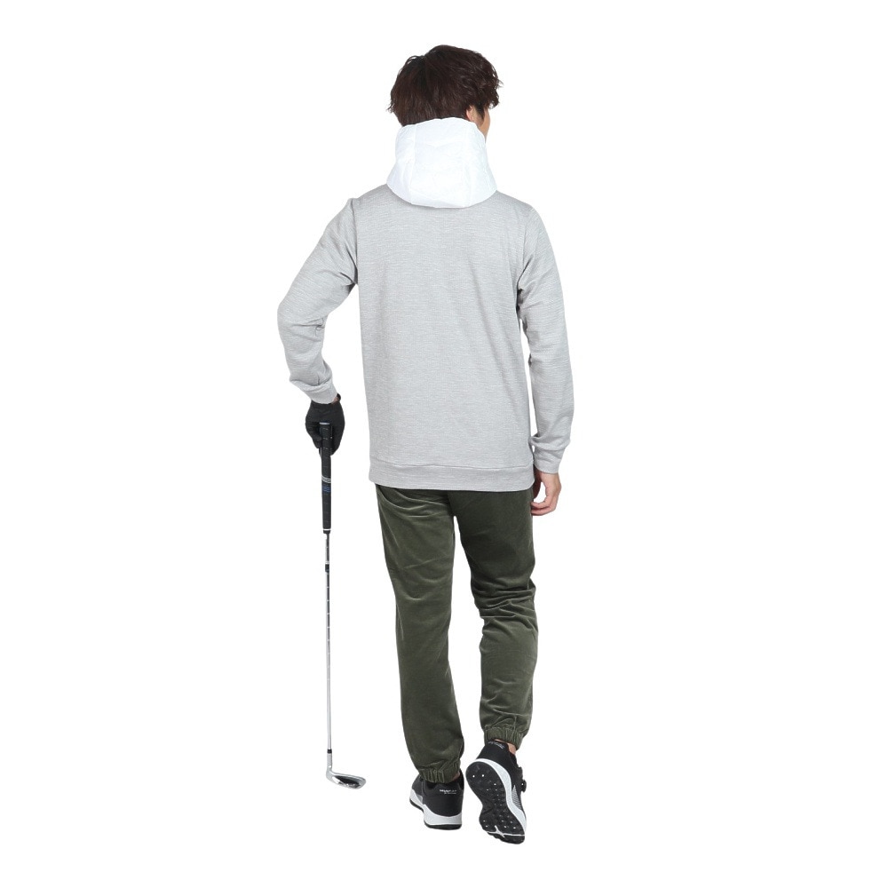 オークリー（OAKLEY）（メンズ）ゴルフウェア 吸汗速乾 フード付き Hybrid Puff Fleece 7.0 ジャケット FOA406912-27B